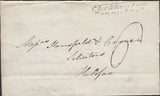 129840 1839 TURNED LETTER HALIFAX TO DEWSBURY AND CLECKHEATON TO HALIFAX WITH 'CLECKHEATON/PENNY POST' HAND STAMP (YK690).