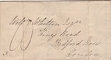 129899 1822 MAIL DORCHESTER TO LONDON WITH 'DORCHESTER/123' CIRCULAR DATE STAMP (DT225).
