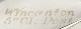 130067 1834 MAIL BRUTON, SOMERSET TO SHERBORNE WITH 'WINCANTON/5"Cl: Post' HAND STAMP (SO1004).