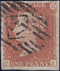 130092 1850 1D ARCHER EXPERIMENTAL PERFORATION PL.98 (SG16b)(CJ) MATCHED PAIR.