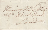 130236 1793 MAIL SALISBURY TO LONDON WITH 'SALISBURY' HAND STAMP (WL613).