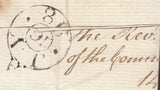 130281 1798 MAIL WESTBURY, WILTS TO LONDON WITH 'WESTBURY' HAND STAMP (WL797).