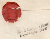 131159 1811 MAIL TO SALISBURY WITH 'SALISBURY/84' CIRCULAR DATE STAMP (WL625).