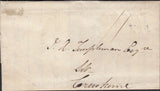 131428 1834 MAIL BRIDGEWATER TO CREWKERNE WITH 'BRIDGEWATER/PENNY POST' HAND STAMP (SO257).