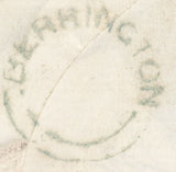 131569 1854 MAIL USED IN SHREWSBURY WITH 1D (SG17) CANCELLED 'SHREWSBURY/708' SPOON (RA116) AND 'BERRINGTON' UDC.