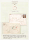 131570 COLLECTION OF CANCELLATIONS OF BECKBURY (SHROPS) 1849-1955 (17 ITEMS).