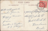 131714 1916-1918 POST CARDS WITH 'CHIRBURY' DOUBLE RING DATE STAMPS.
