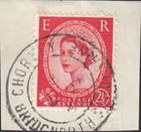 131719 1929 MAIL GLASGOW TO BRIDGNORTH, RE-DIRECTED TO UXBRIDGE WITH 'CHORLEY/BRIDGNORTH/SHROPSHIRE' RUBBER DATE STAMPS.