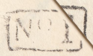 131728 1819 MAIL MADELEY, SHROPS TO LUDLOW WITH 'SHIFFNALL/PENNY POST' HAND STAMP (SH550).
