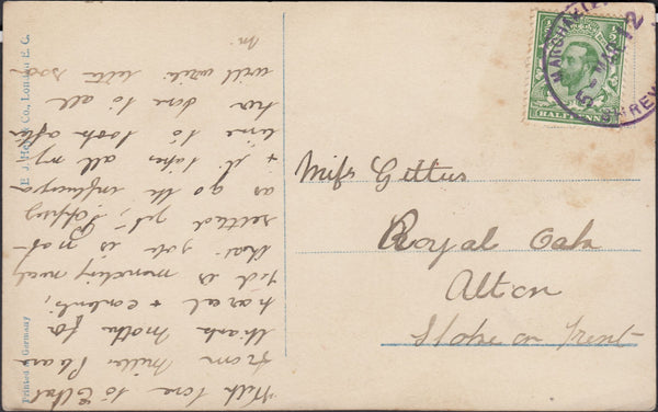 131740 1912-1949 CANCELLATIONS OF MARCHAMLEY, SHROPS (2 ITEMS).