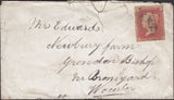 131876 1872 AND 1880 ENVELOPES WITH 'SHOBDON' DATE STAMPS.