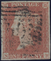 132118 1851 1D PL.109 (SG8)(NB).