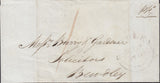 132488 1841 WRAPPER CLEOBURY MORTIMER, SHROPSHIRE TO BEWDLEY WITH 'CLEOBURY/PENNY POST' HAND STAMP (SH114).