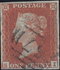 132520 1852 1D PL.142 (SG8)(SI).