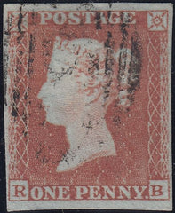 132534 1852 1D PL.146 (SG8)(RB).