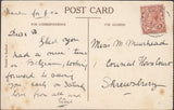 132554 1922-1926 POST CARDS  WITH 'CRESSAGE/SHREWSBURY' CANCELLATIONS (2 ITEMS).