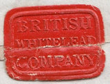 132732 1841 MAIL BIRMINGHAM TO DERBY WITH 1D PL.1B (SG7)(ED) AND 'BRITISH/WHITELEAD/COMPANY' WAFER SEAL.