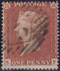 133032 1854 DIE 1 1D PL.173 (SG17)(SF).