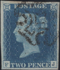 133573 1840 2D BLUE PL.2 (SG5)(FJ).