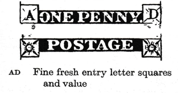 134005 1861 SMALL PIECE WITH DIE 2 1D PL.27 ROSE-RED ON WHITE PAPER 'AD' AND 'BD' MAJOR RE-ENTRIES, ALSO 4D ROSE-CARMINE (SG66a).