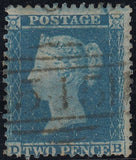 134337 1855 2D BLUE PL.5 L.C.14 (SG34)(DB MAJOR RE-ENTRY SPEC F6(d).