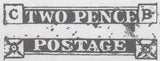 134337 1855 2D BLUE PL.5 L.C.14 (SG34)(DB MAJOR RE-ENTRY SPEC F6(d).