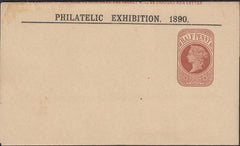 134437 'PHILATELIC EXHIBITION 1890' POSTAL STATIONERY WRAPPER.