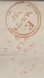 134487 1838 MAIL DALHAM HALL, SUFFOLK TO LONDON WITH 'Newmarket/Penny Post' HAND STAMP (SK286).