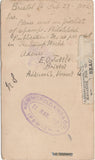 134621 1882 US 1C GREY POSTAL CARD TO 'WHITFIELD KING AND CO', STAMP DEALERS, IPSWICH.