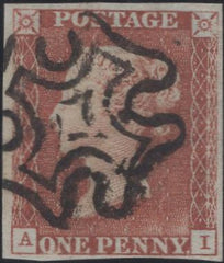 134749 1841 1D RED PL.10 (SG7)(AI).