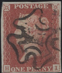 134919 1841 1D RED PL.10 (SG7)(HI).