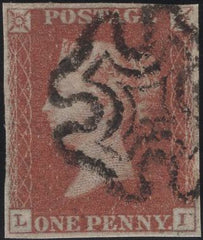 134944 1841 1D RED PL.5 (SG7)(LI).