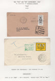 134953 CIRCA 1967-89 'FUN PHILATELY' COLLECTION OF ALLOWED/DISALLOWED ECCENTRIC USAGES (42 COVERS).