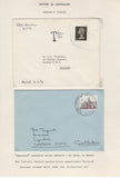 134953 CIRCA 1967-89 'FUN PHILATELY' COLLECTION OF ALLOWED/DISALLOWED ECCENTRIC USAGES (42 COVERS).