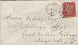 134965 1845 AND 1859 MAIL FROM LONDON WITH 'Shoreditch' RECEIVERS HAND STAMP (L514a) AND 'SHOREDITCH' CIRCULAR HAND STAMP.