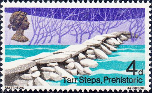 24658 - 1968 4d BRIDGES PRINTED ON THE GUMMED SIDE (SG 763...