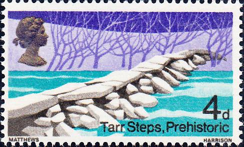 24663 - 1968 4d BRIDGES PRINTED ON THE GUMMED SIDE (SG 763...