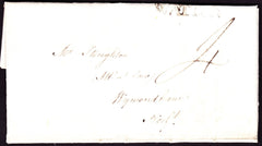 27156 - 1802 NORFOLK/'WATTON' HAND STAMP (NK445). Fine entire Watton to