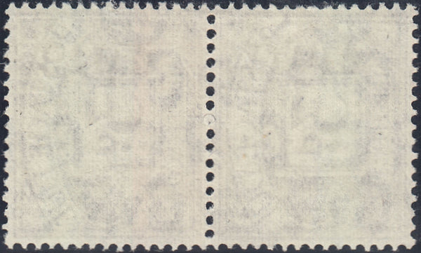 29396 - 1924 3d postage due ON EXPERIMENTAL PAPER (SG D14b...