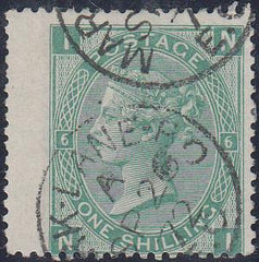 31719 1871 1S GREEN PL.6 (SG117)(NI).