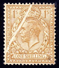 34145 - 1924 1/- (SG 429). An unused example, a little gru...