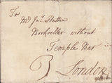 35757 - CAMBS/'CAM/BRIDGE' STRAIGHT LINE HAND STAMP (CB 16?). Und...
