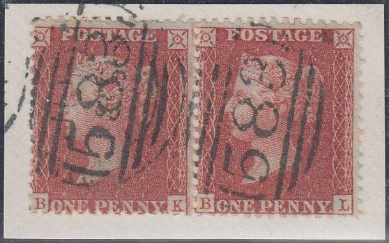 36803 DARK GREEN '583' SIDEWAYS DUPLEX OF NOTTINGHAM/PL.27 (BK BL)(SG29).
