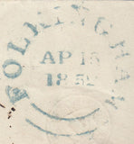 38109 1D IMPERF PL.122 (OA) LAVENDER TINTED PAPER (SG 8 ...
