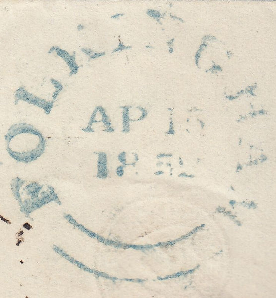 38109 1D IMPERF PL.122 (OA) LAVENDER TINTED PAPER (SG 8 ...