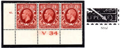 39173 - 1934 1½d (SG 441). A fine o.g. cylinder 42 dot Con...
