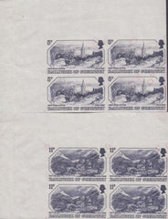 39266 - 1978 GUERNSEY 5p and 11p OLD PRINTS (SG 161/163). Tw...