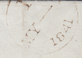 39843 - Pl.12 (RB)(SG8) ON COVER. 1841 letter used locally in Londo...