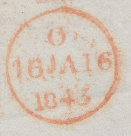 40757 - LONDON MALTESE CROSS ON COVER/PL.30(HL)(SG8). Wrapper