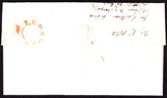 41066 - 1831 HEREFORDSHIRE/'LEDBURY' UDC (HF 244). Wrapper to Ludlow wit...